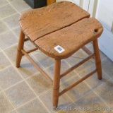 Vintage chair base with lots of character is approx. 15
