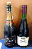 No shipping. Eden Roc champagne and Riunite Lambrusco Reggiano. Both bottles are sealed.