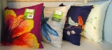 Four Mainstays Outdoor square pillows 16