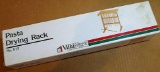 VillaWare pasta drying rack No. 515. NIB, was sealed shut and we opened it.