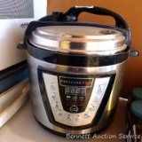 PressurePro 6 quart electric pressure cooker, model YBW60P; measures 12