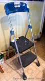 Sturdy Cosco folding step stool. Top step is at 21