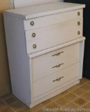 Wooden four drawer dresser is 18