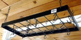 Hanging pot rack measures 15