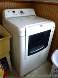 Maytag Bravos quiet series 400 with steam dryer, model MEDB800VQ0; measures 29