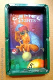 Camel Lights advertising pool table ash tray measures 4-1/2