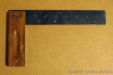 No. 20 Stanley 8 inch square has some rust freckles, but is in otherwise good shape.