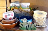 Assorted planters and pots up to 19