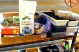 No shipping. Seed starting supplies including trays, peat pots, some fertilizers, soil test kit,
