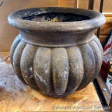 Large, lightweight resin planter is 12