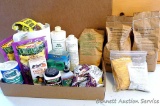 No shipping. Full & partials of garden fertilizers for strawberries, root crops, aluminum sulfate,