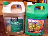 No shipping. Two gallon containers of Behr wood cleaner/conditioner. Both seals are intact.