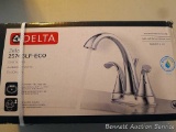 Delta Zella 25706LF-ECO chrome finish faucet NIP.