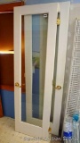 Two French doors are each 80