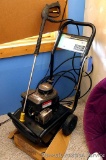 General gas powered 1900 psi pressure washer with a 3.75 hp Briggs & Stratton engine. Notes added by
