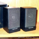 Pair of Realistic speakers 3