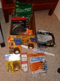 Supplies for home improvement include air conditioner insulating seal, vinyl foam tape, tarp tape,