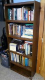 Sturdy wooden book shelf unit is 28