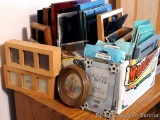 Assorted smaller photo frames, largest is approx. 8