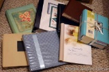 Photo albums up to 300 pocket, one has some neat pictures of old vehicles. Nice variety of albums.
