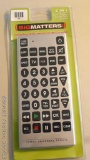 New in package BigMatters jumbo universal remote.