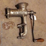 Universal Meat Chopper No. 333 made in New Britain, Conn. Is 11-1/2