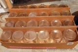 Quart canning jars with narrow mouth, one Drey, the rest are Ball.