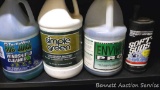 No shipping. Full & partial containers of windshield cleaner, Simple Green, car wash, more.