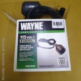 Wayne piggy back tether float switch kit is new in original box.