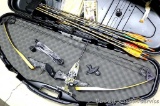Plano Protector Series PillarLock bow case is 4' long; Darton compound Trailmaster bow with quiver