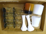 Hoosier Glass vase is 6