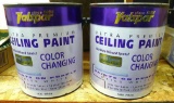 No shipping. Two gallons of Valspar color changing ceiling paint. Both feel full.