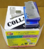 Around 900 clipped head collated nails, 2-3/8