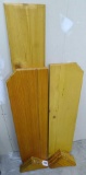 Three wooden shelves up to 47