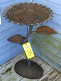 Beautiful sunflower bird bath is 31