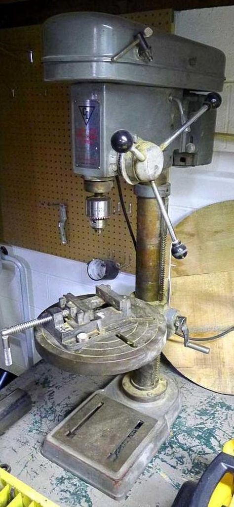 CI heavy duty 5 speed drill press model 