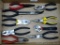 Nice collection of Craftsman, Stanley and other pliers and adjustable wrenches.