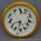 The National Audubon Society's Singing Bird Clock; measures 13-1/4