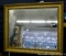 Framed beveled mirror is 20