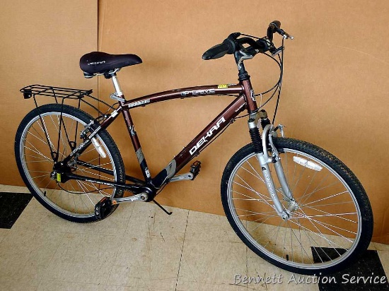 Dekra direct drive Shimano equipped 3 speed hub bicycle has 28x1.75 tires, aluminum frame and front
