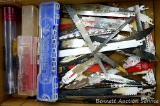 Collection of reciprocating saw blades up to 12