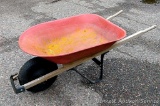 Sturdy Ace wheelbarrow has a 24