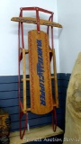 Yankee Clipper steel runner sled is 48