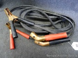 Pair of approx. 11' jumper cables.
