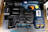 Black & Decker 7.2V 350/700 RPM model VP825 cordless 2 speed drill with forward & reverse. Includes