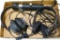 Bionic Ear electronic sound amplifier, Bionic Ear headphones, and some other headphones. Ear part is