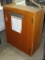Cabinet with shelf is approx 24