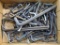 Huge collection of hex key wrenches up to 1/2