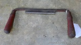 Smaller, handy size draw knife is 13