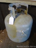 No shipping. Propane tank is about 17-1/2